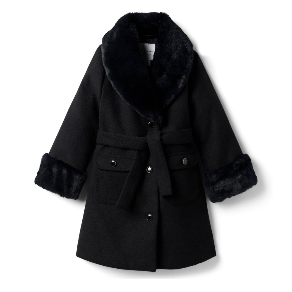 Fancy girls, size 3/4 coat Janie and Jack